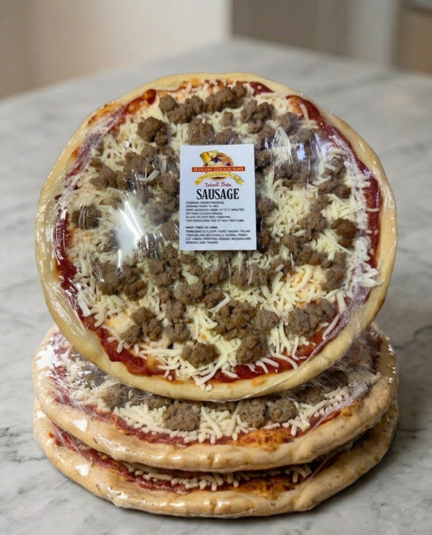 3-Pack Sausage Pizzas – Triple Sausage Deal