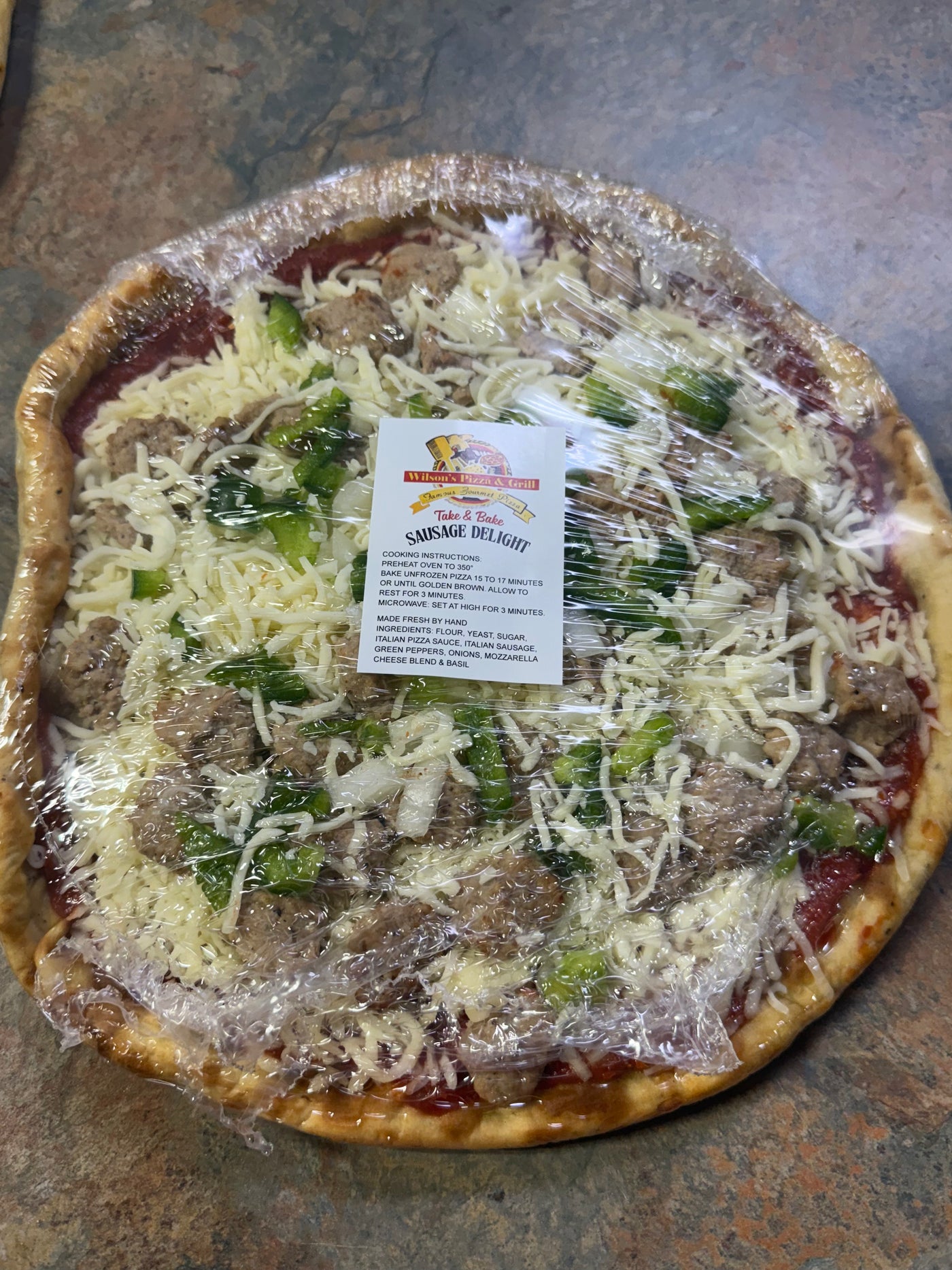 Wilson's Sausage Delight  - Take & Bake