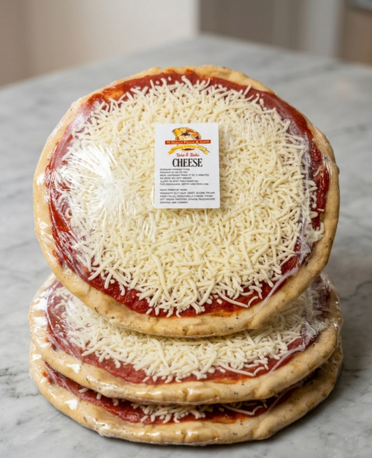 3-Pack Classic Cheese Pizzas – Triple Cheese Deal