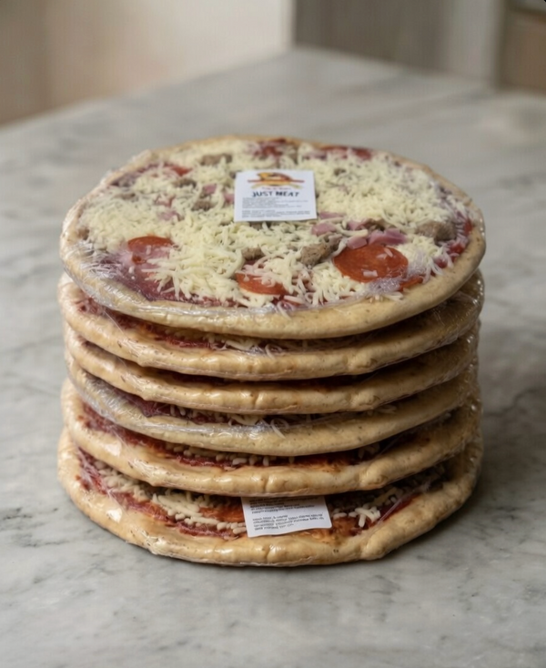 5-Pack Just Meat Pizzas – Five Meat Overload