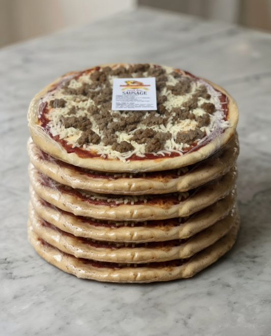 5-Pack Sausage Pizzas – Five Sausage Deal