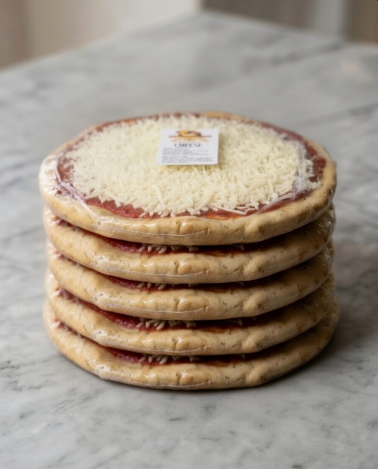 5-Pack Classic Cheese Pizzas – Five Cheese Deal