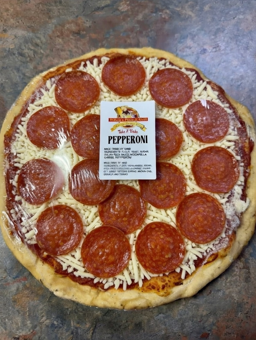 Wilson's Pepperoni - Take & Bake
